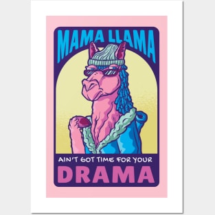 Mama Llama Posters and Art